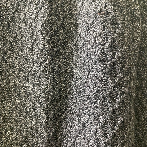 Banana republic men’s grey tweed sweater, medium. 80% cotton 30% nylon 10% wool. - Picture 2 of 4